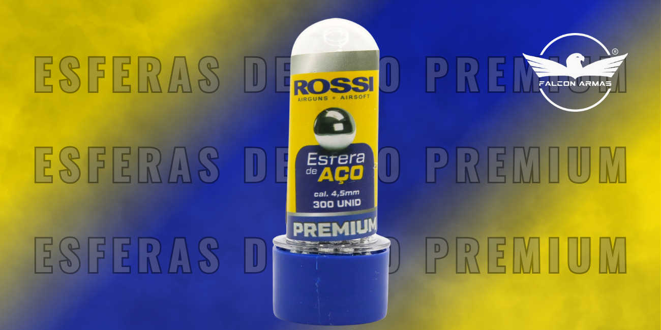 Esferinhas de A&ccedil;o para Revolveres e Pistolas de Press&atilde;o