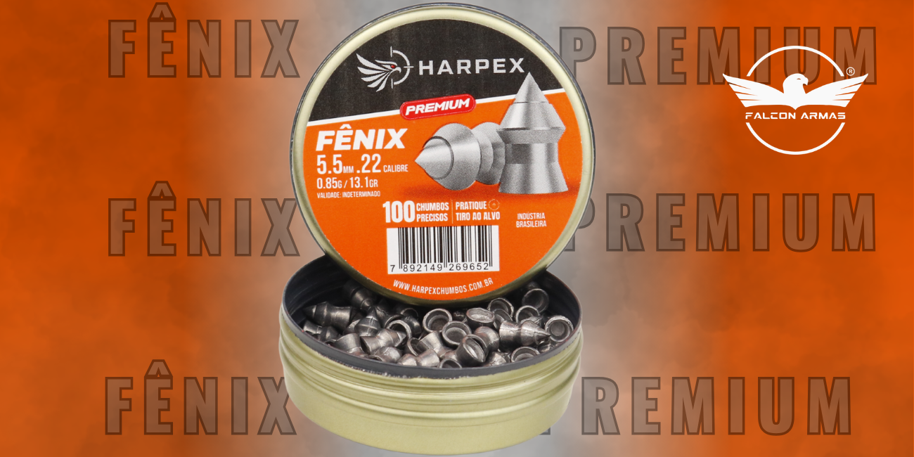 Chumbinho Fênix Premium Harpex para Carabinas de Pressão