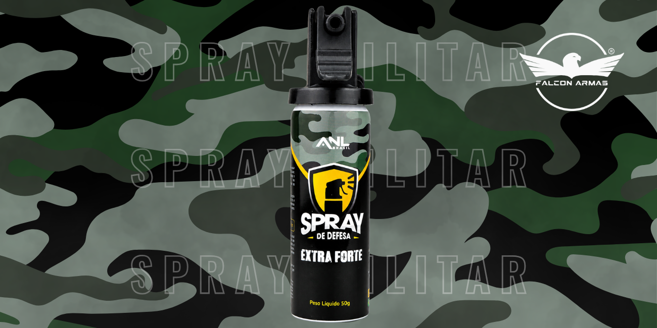 Spray de Prote&ccedil;&atilde;o Militar para Mulheres
