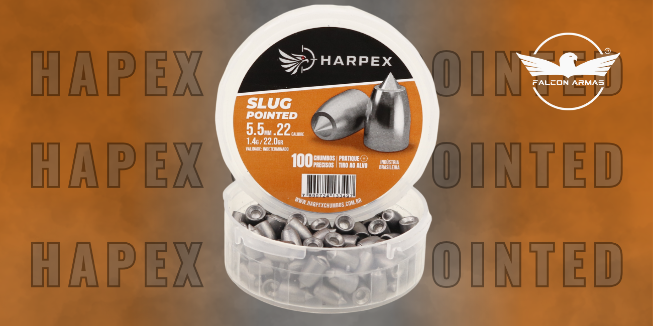 Chumbinho Slug Pointed 100un - Harpex